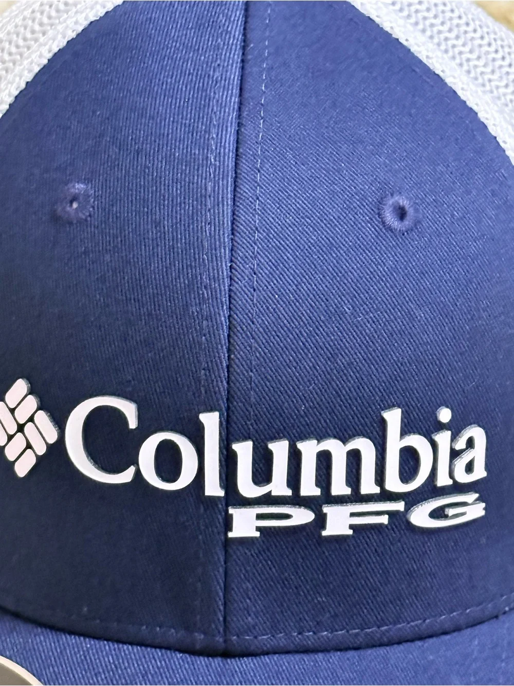 New Youth Columbia PFG Dallas Cowboys Mesh Snapback Hat - Navy